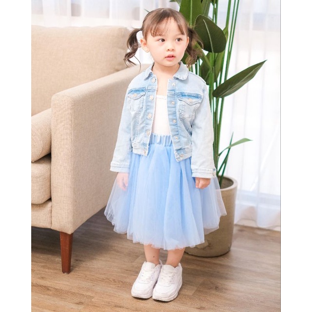 SASHA TUTU SKIRT | Rok Tutu Anak | Rok Mekar | Rok Pesta Anak | Rok Tutu Anak 1-5 tahun