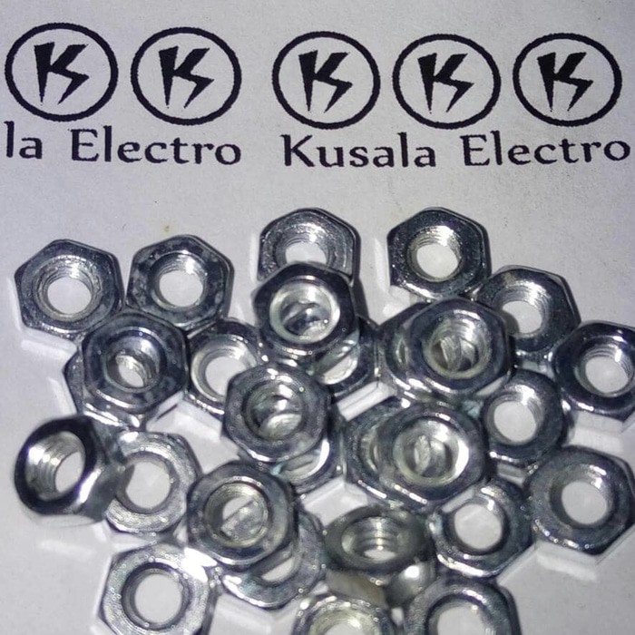 Mur M3 / Mur Untuk Baut 3 mm