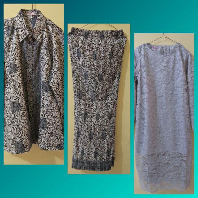 Realpict Batik Set Couple + Kemeja Batik Origional/ Wisuda