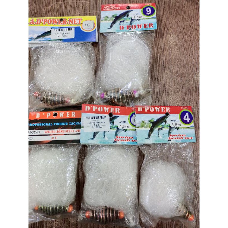 Pancing Jaring Jala Bomb Net