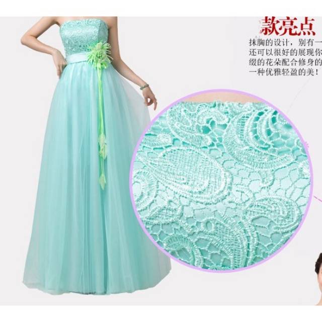 Ld 108 Gaun Pesta Longdress Model Simple Untuk Segala Acara Model 108 Warna Hijau Mint Shopee Indonesia