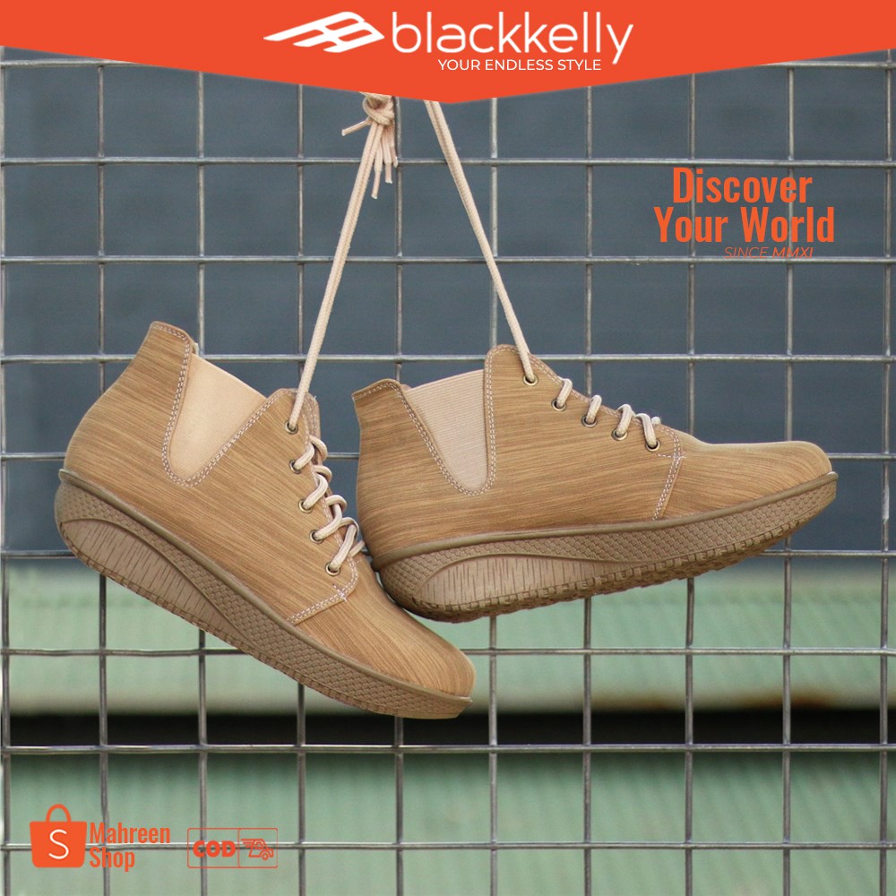 Sepatu Wanita Sepatu Boots Wanita Original Blackkelly | BCL-123