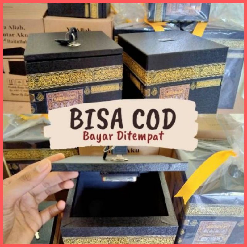 Celengan Ka bah Besar 20 cm 15 cm 15 cm Shopee Celengan Ka bah Besar 20 cm 15 cm 15 cm Shopee