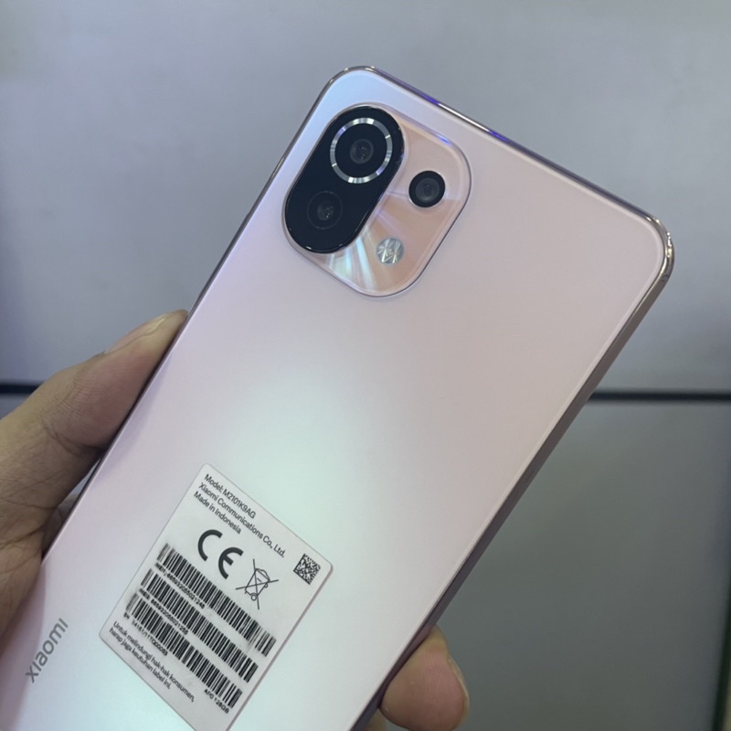 xiaomi mi 11 lite ram 8gb second bekas pakai fullset original mulus terawat