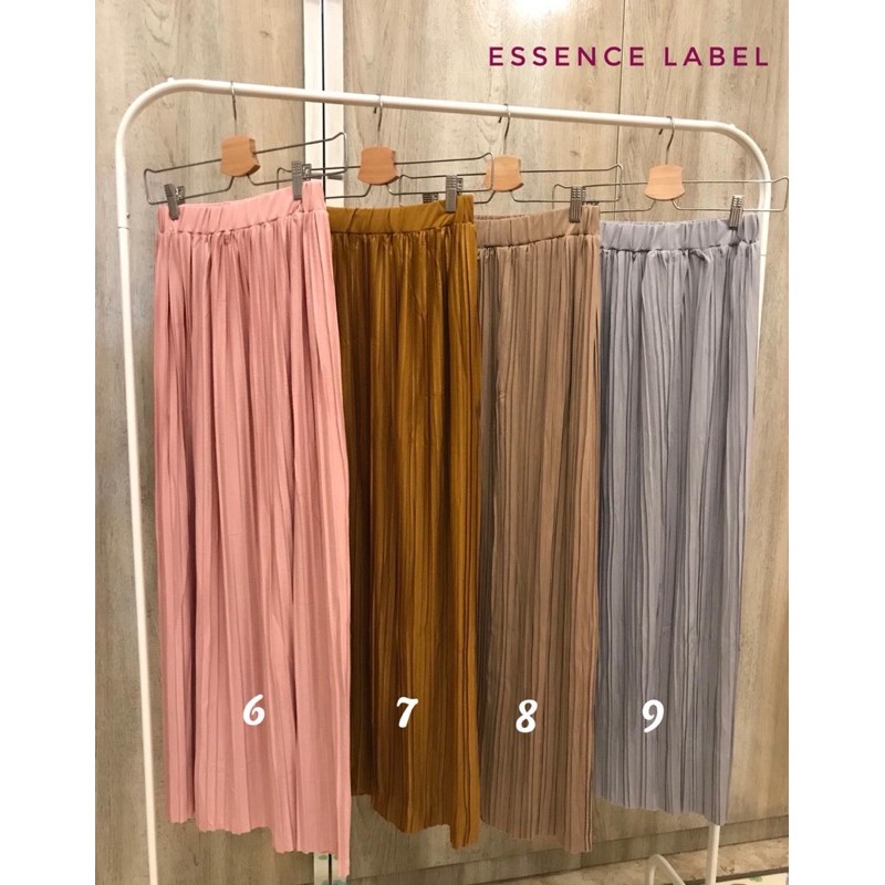Rok Sepan Plisket Panjang Spandex Premium