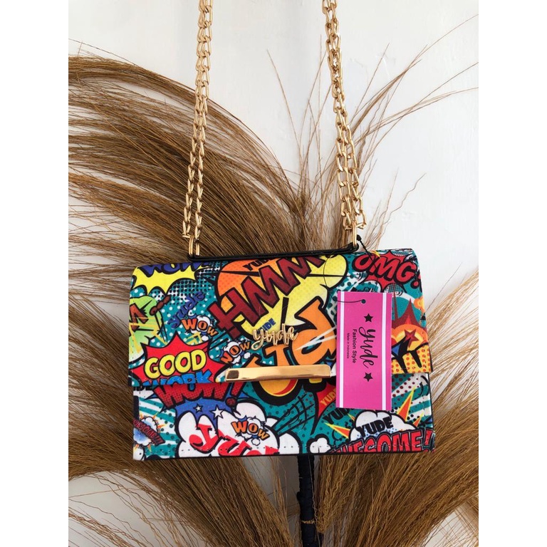 YUDE!! TAS SELEMPANG DAN BAHU WANITA KEKINIAN FASHION SHOULDERBAG SELEMPANG CEWE TERBARU 2022