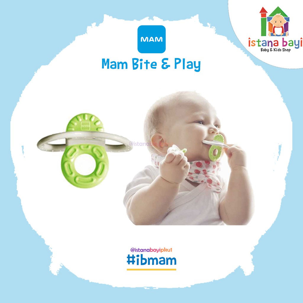 MAM Bite &amp; Relax Mini Teether - Gigitan Bayi