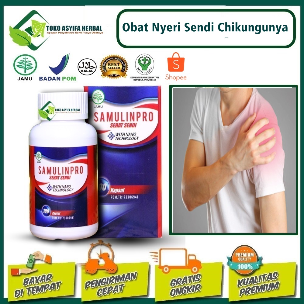 Obat Nyeri Sendi Akibat Chikungunya - Flu Tulang, Persendian Sakit Akibat Chikungunya, Kapsul Nyeri 