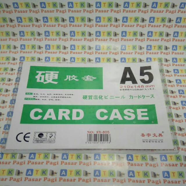 

Card case tebal A5 ukuran 210*148 mm