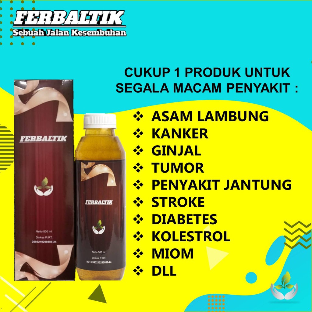 

Ferbaltik 500ml - solusi kesehatan anda