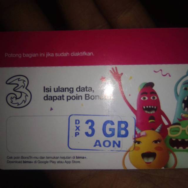 Voucher tri 3Gb