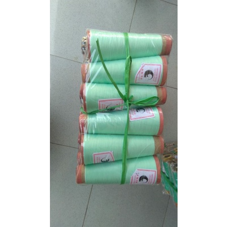 BENANG OBRAS POLYESTER ISI 6 BERAT PER PCS 50 GRAM / BENANG OBRAS MURAH / TERLENGKAP BISA (COD)