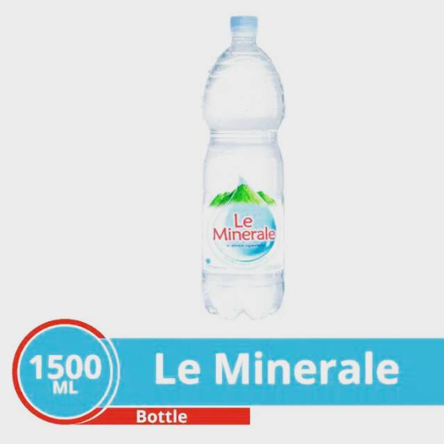

1 DUS Le Minerale Botol 1500 ML ( Isi 12 Botol )