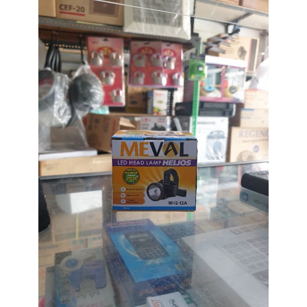head lamp meval MH2-12A senter kepala meval led