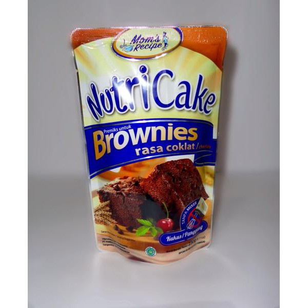 

nutricake bronis instan tepung premix brownies 230 gram