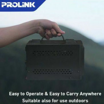 PROLINK 24W Portable Solar Inverter Unit + Solar Panel PPS70