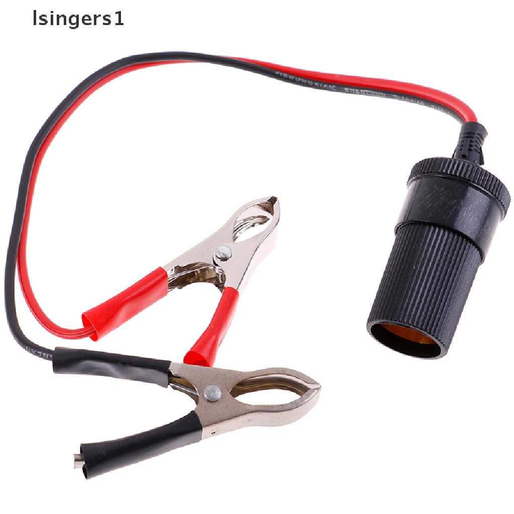 (lsingers1) Adapter power socket lighter Rokok 12V Model Klip on