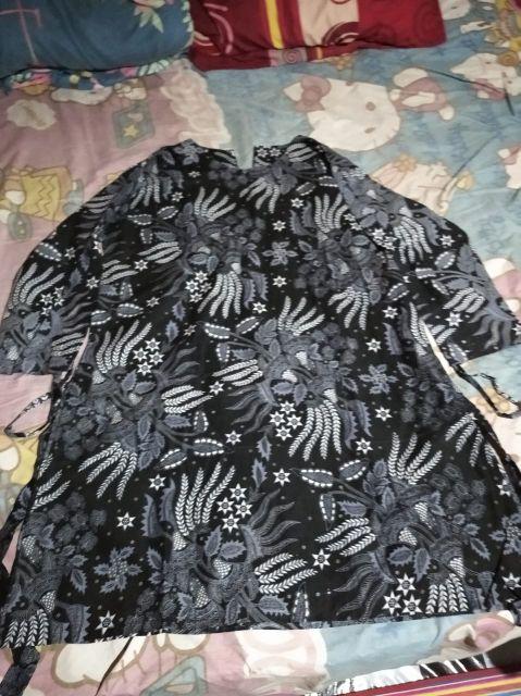 Maura Couple - Sania Ruffle Batik Couple Jumbo Ori Ndoro Jowi Dnt Garansi Termurah