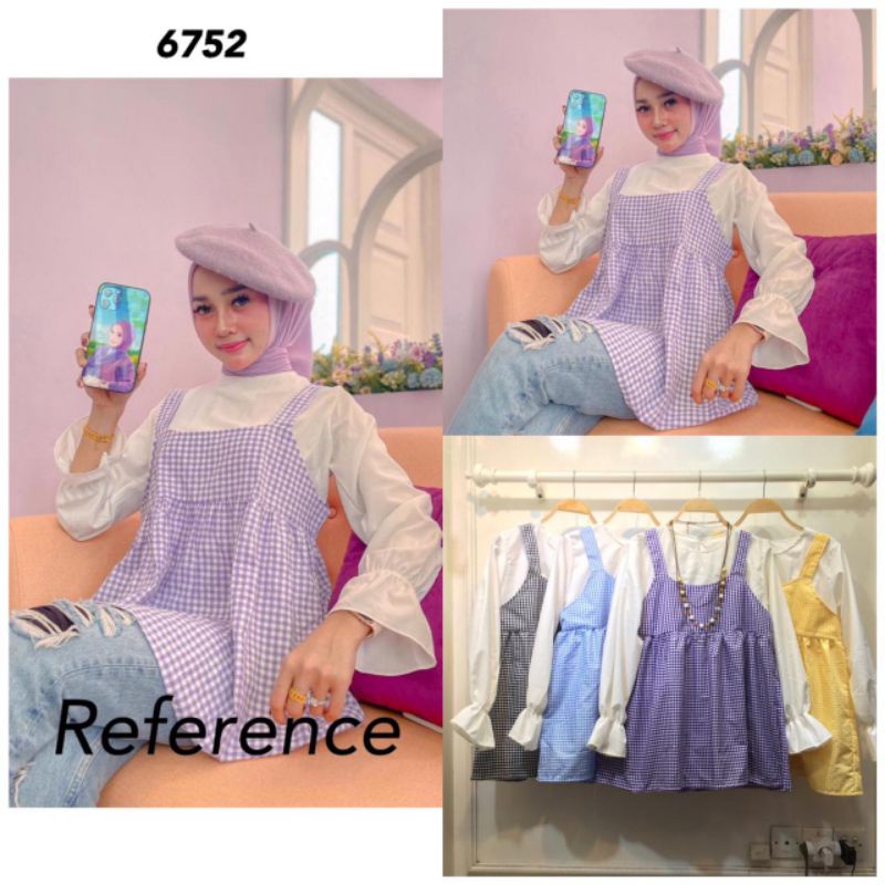 Atasan katun import 6752