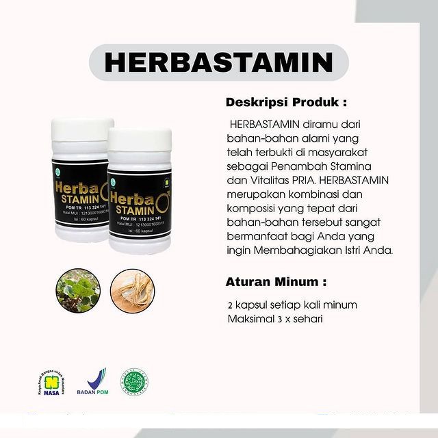 HERBASTAMIN NASA Obat herbal mengatasi ejakulasi dini, pria kuat dan tahan lama-3