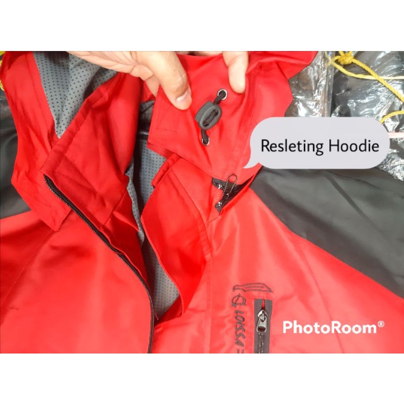 JAKET GUNUNG OUTDOOR HOODIE LOISSA | Anti Air / Mountain / Anak Gunung / Anti Dingin / Dalem Puring Katun / Saku Dalam Smartphone HP