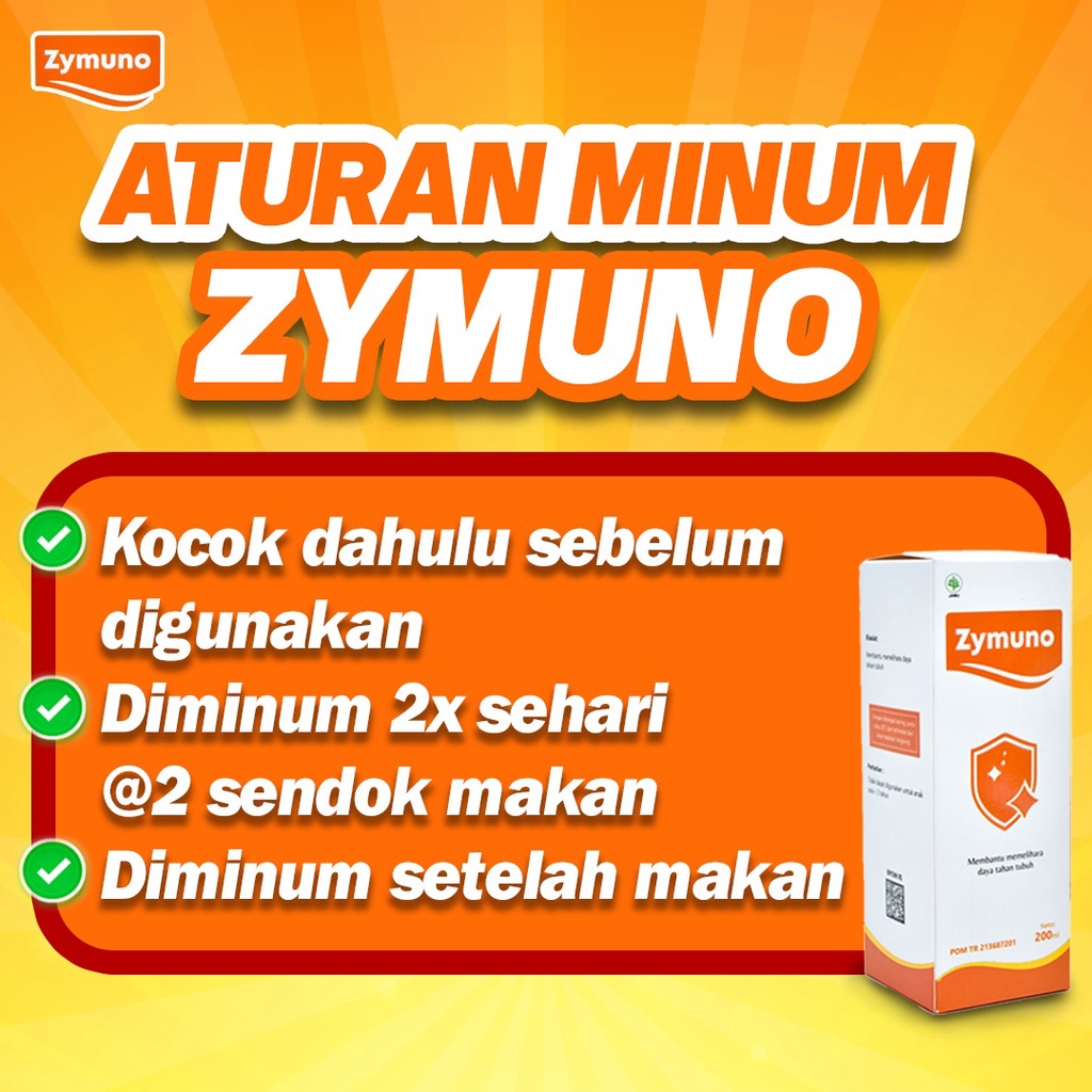 Zymuno – Vitamin Herbal Tingkatkan Daya Tahan Tubuh Imun Jaga Kesehatan Tubuh Cegah Flu Demam Batuk Bantu Atasi Masalah Pernafasan Terapi Penyembuhan Kanker