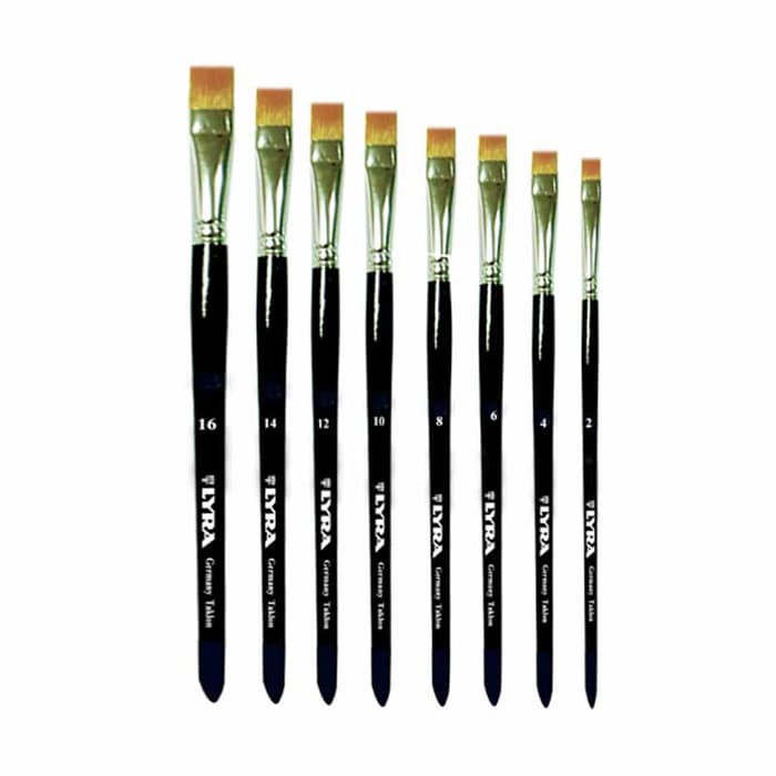 

Ready Stok LYRA ART BRUSH FLAT KUAS LYRA NYLON FLAT 01 Murah