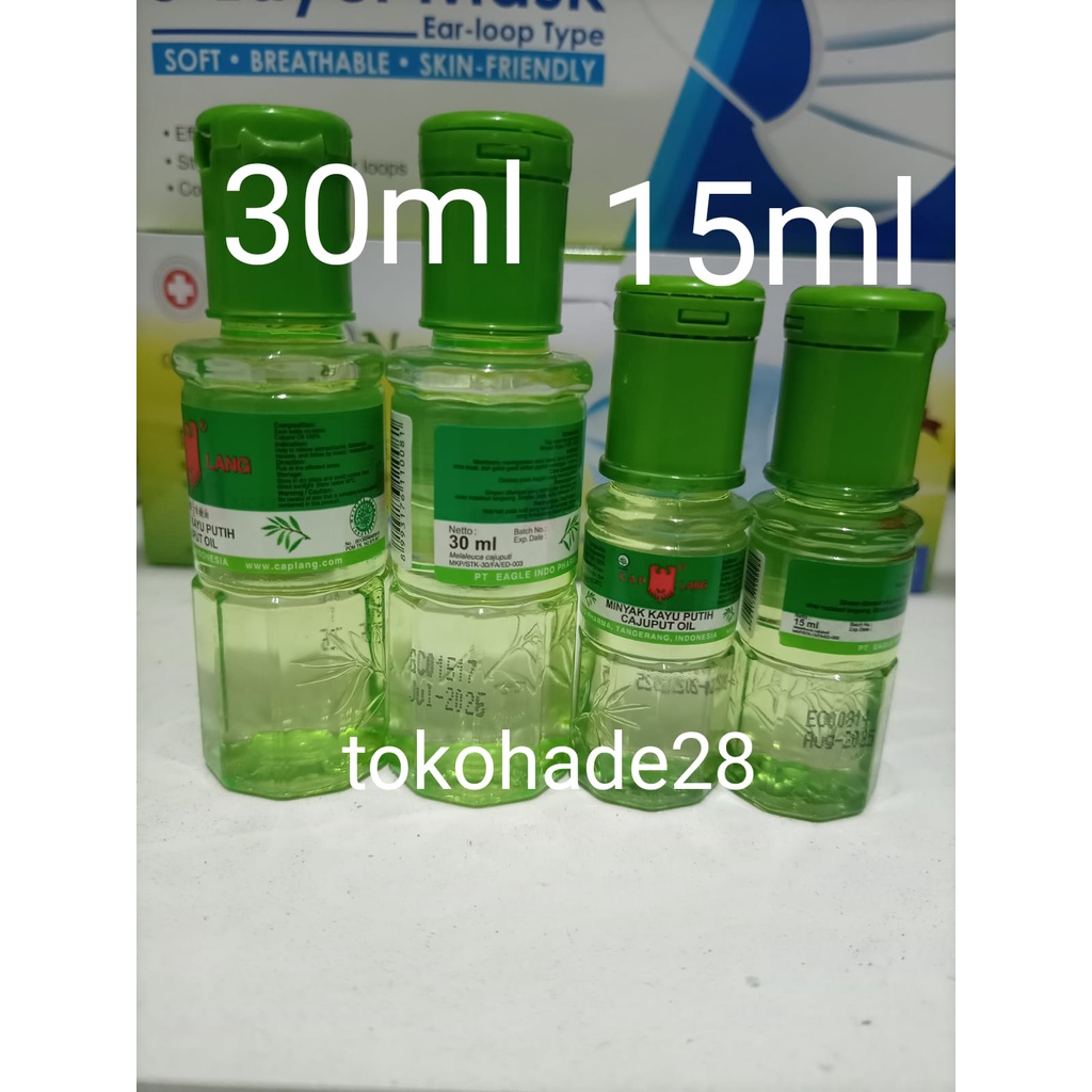 Minyak Kayu Putih Cap Lang 15 ml 30 ml MKP Caplang