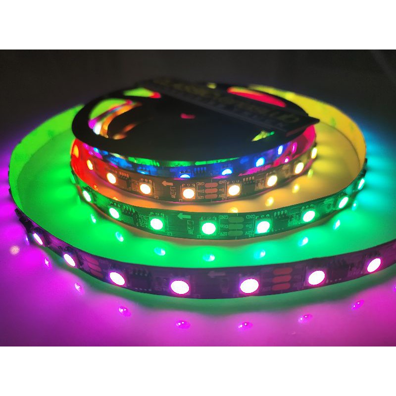 LED Strip WS2811 12V LED Rapat ECER 10cm IC WS2811