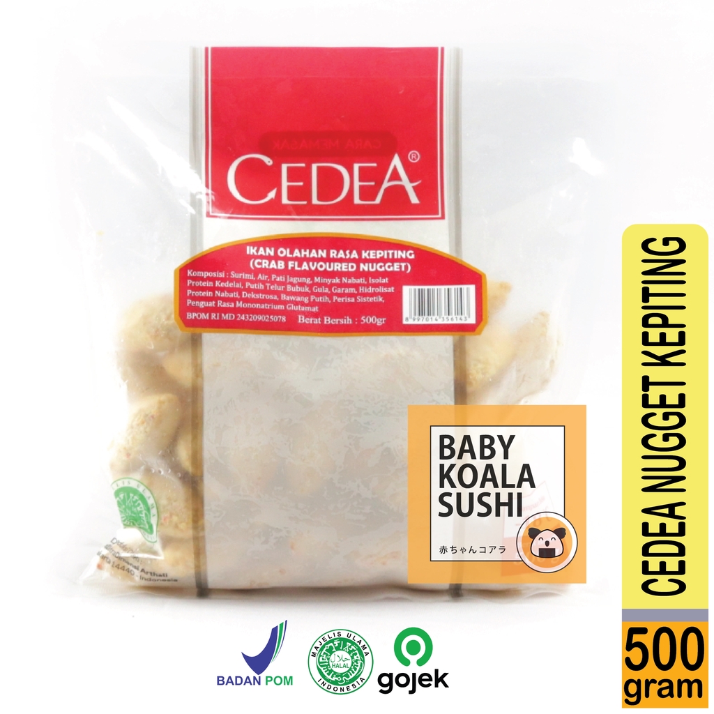 CEDEA Crab Nugget Kepiting 500 g Halal