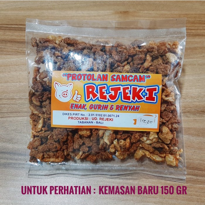 

Q0121Sa Kerupuk Protolan Samcan Babi Rejeki 175 Gr D5qs44