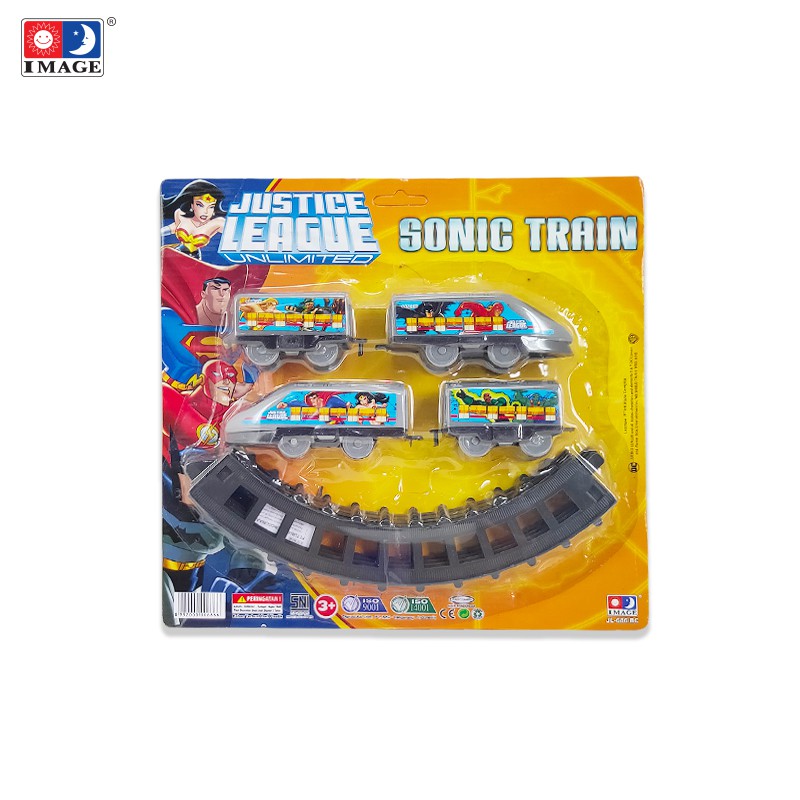IMAGE TOYS mainan Sonic Train w/ Rail