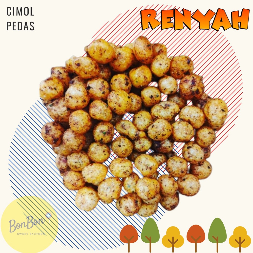 

Cimol Pedas Bulat / Cimol Pedes 250 Gr