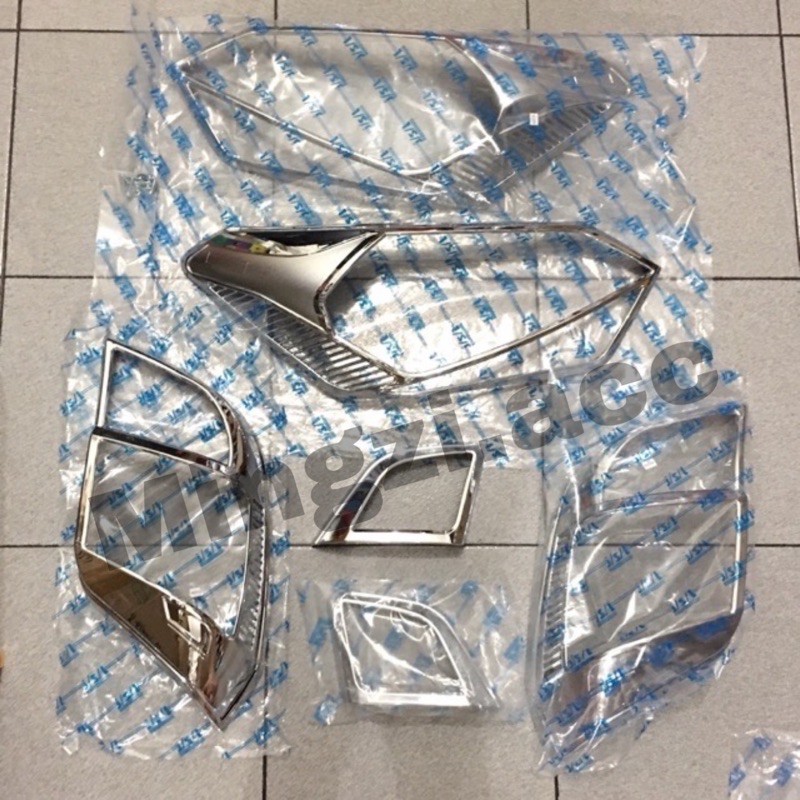 GARNISH LAMPU DEPAN BELAKANG AGYA 2017 2018 2019 /  AYLA 2017