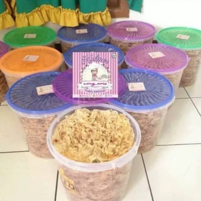 

peyek campur 2 rasa (kacang tanah-rebon)