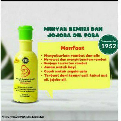 Fora Minyak Kemiri 65 ml