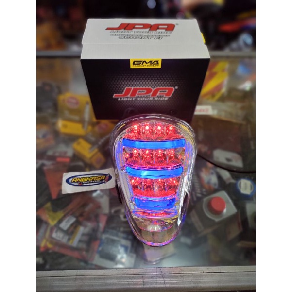lampu stop led jpa scoopy 2016 up stater halus