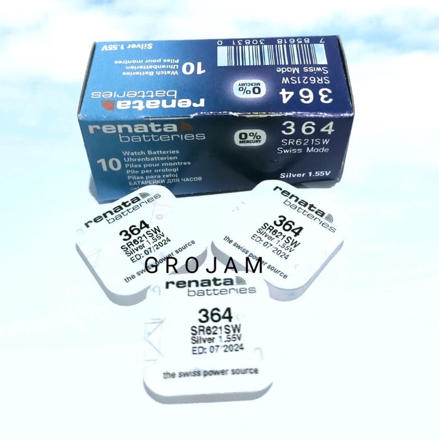RENATA SR626 377 626 batray RENATA SR626SW RENATA 377 364 621 SR621SW ORIGINAL-RENATA 364 621