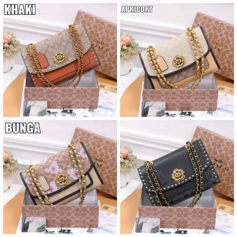 Tas coach PARKER 92703 WITH BOX Tas wanita premium impor