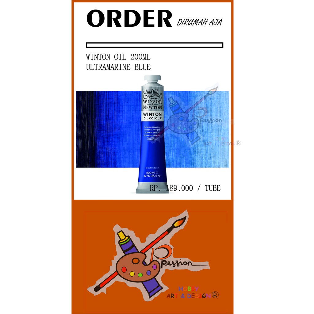 

WINTON OIL 200ML - ULTRAMARINE BLUE