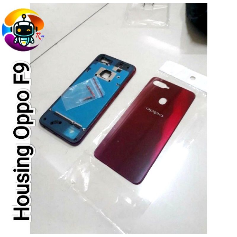Backdoor Housing Oppo F9 Fullset Ori