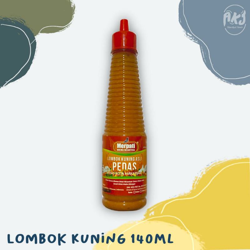 

Lombok Sambal Kuning Merpati 140 ml