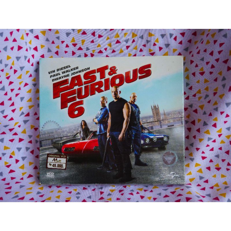 CD DVD Fast Furious 6