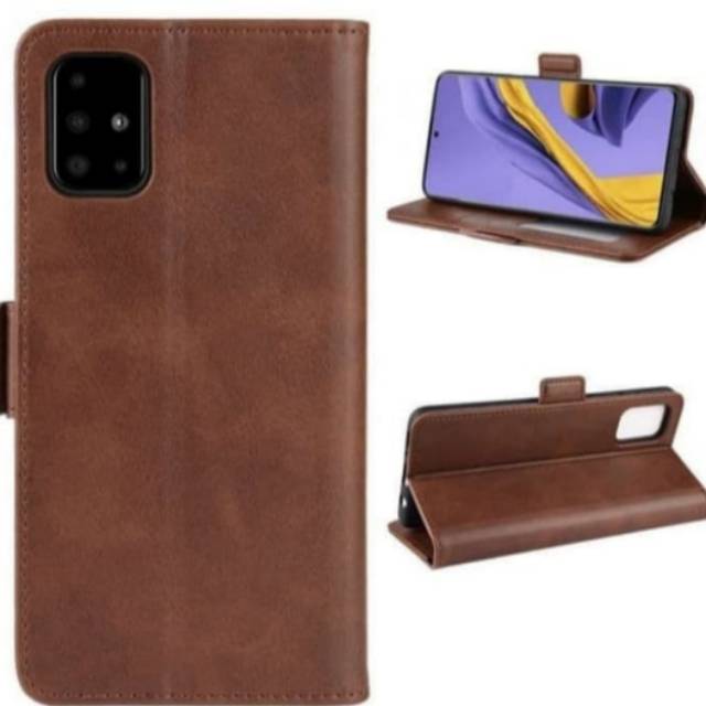 Flip cover wallet oppo a92 2020/a52 2020, leather case kulit dompet NEW