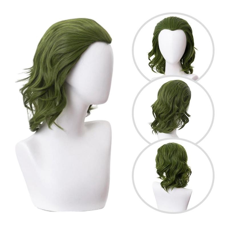 Wig Cosplay joker hijau billie eilish joaquin phoenix halloween