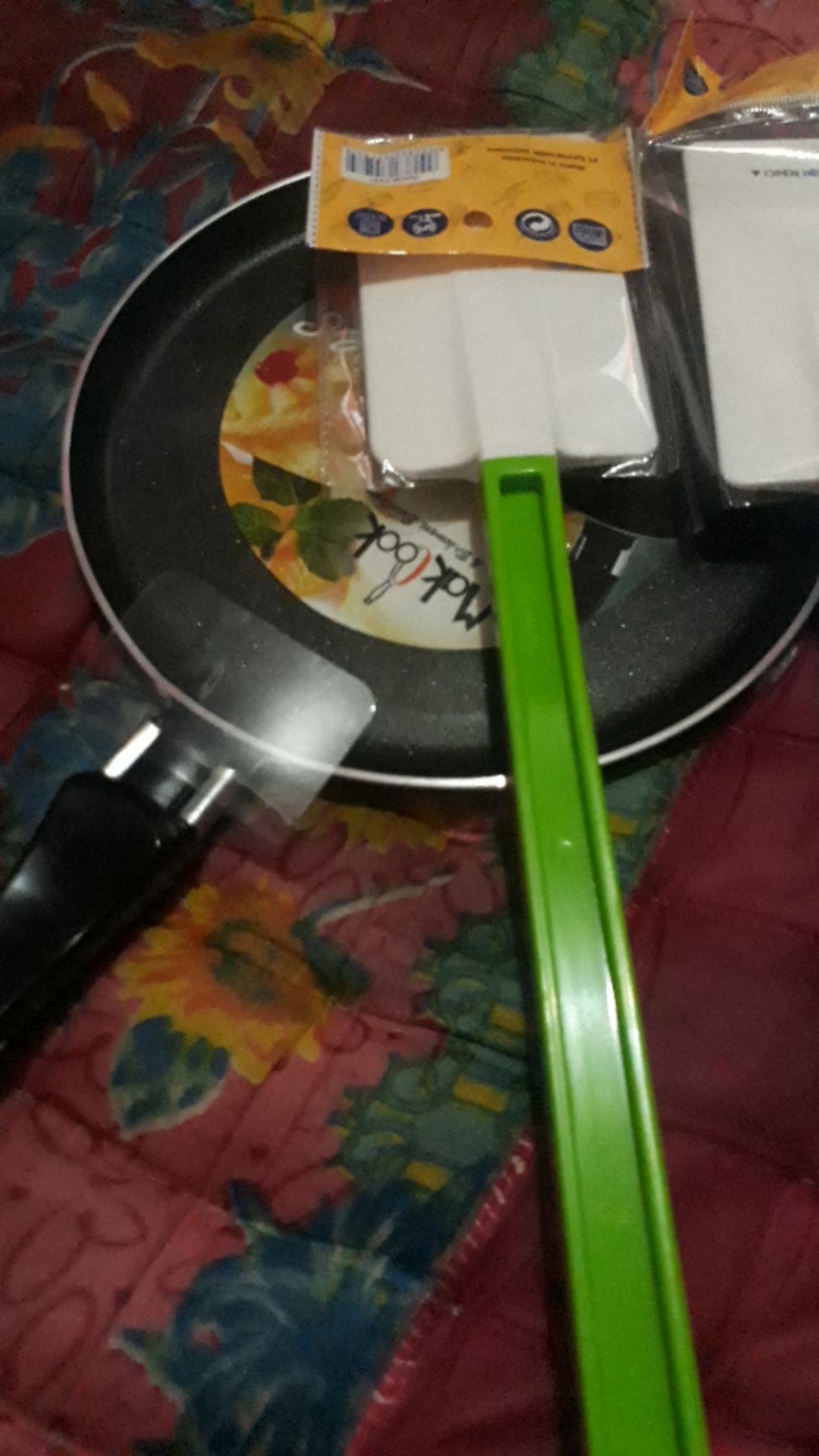 Makcook Crepes Pan Maker Wajan Teflon Datar - Classic Rubina Series