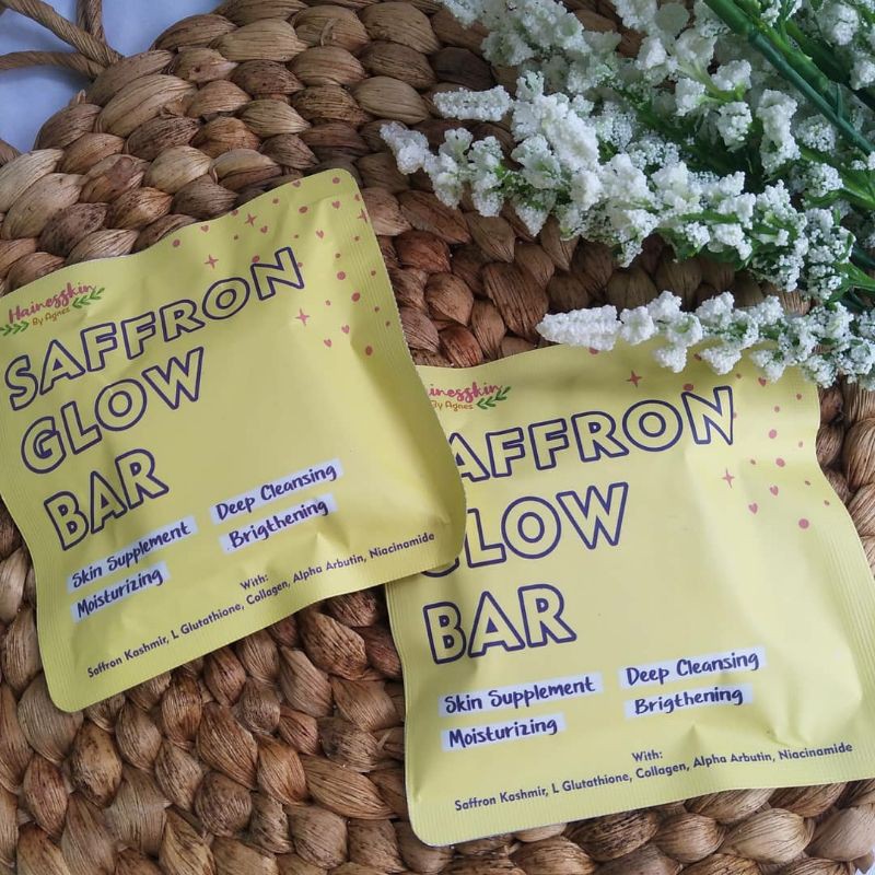 Sabun Saffron/Saffron glow bar by Agnes