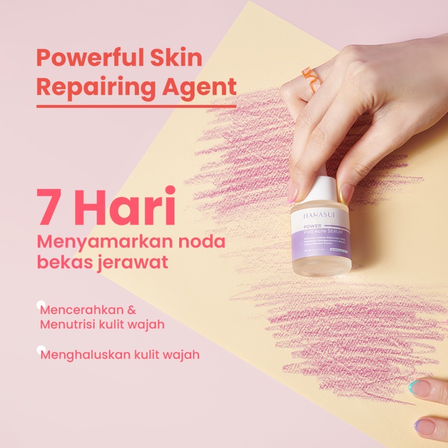 HANASUI POWER SERUM ALL SERIES - SERUM WAJAH HANASUI BPOM - 20ml