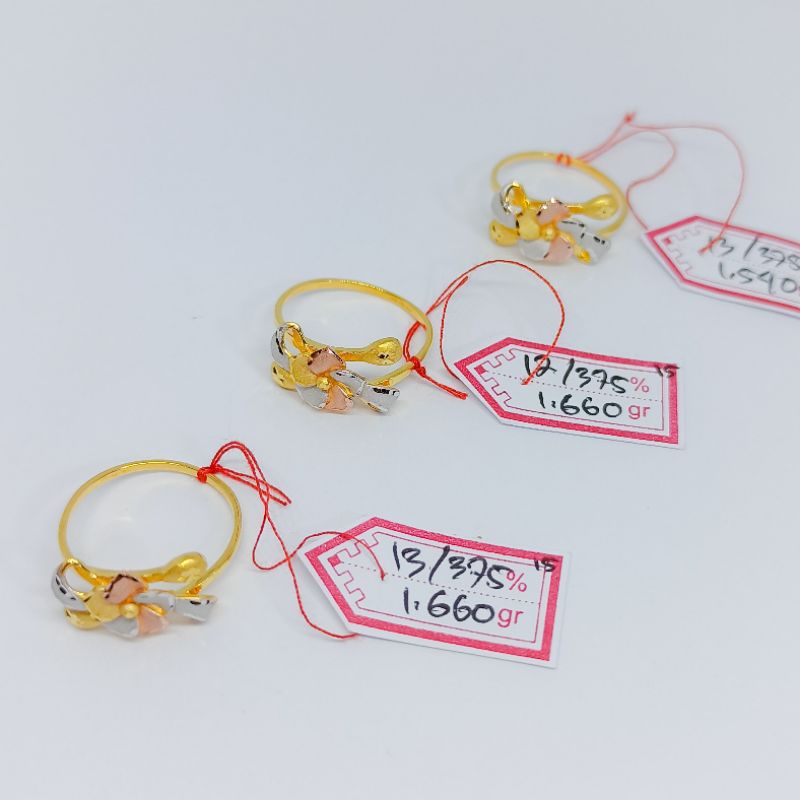 Cincin bunga 375%