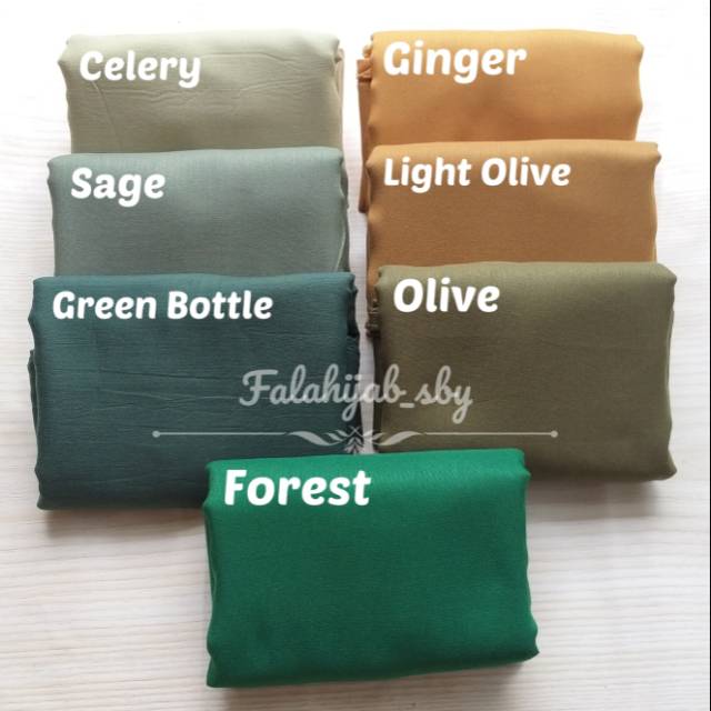 Hijab Voal Organic Plain Umama - Jilbab Segiempat Voal Organik Umama (PART II)